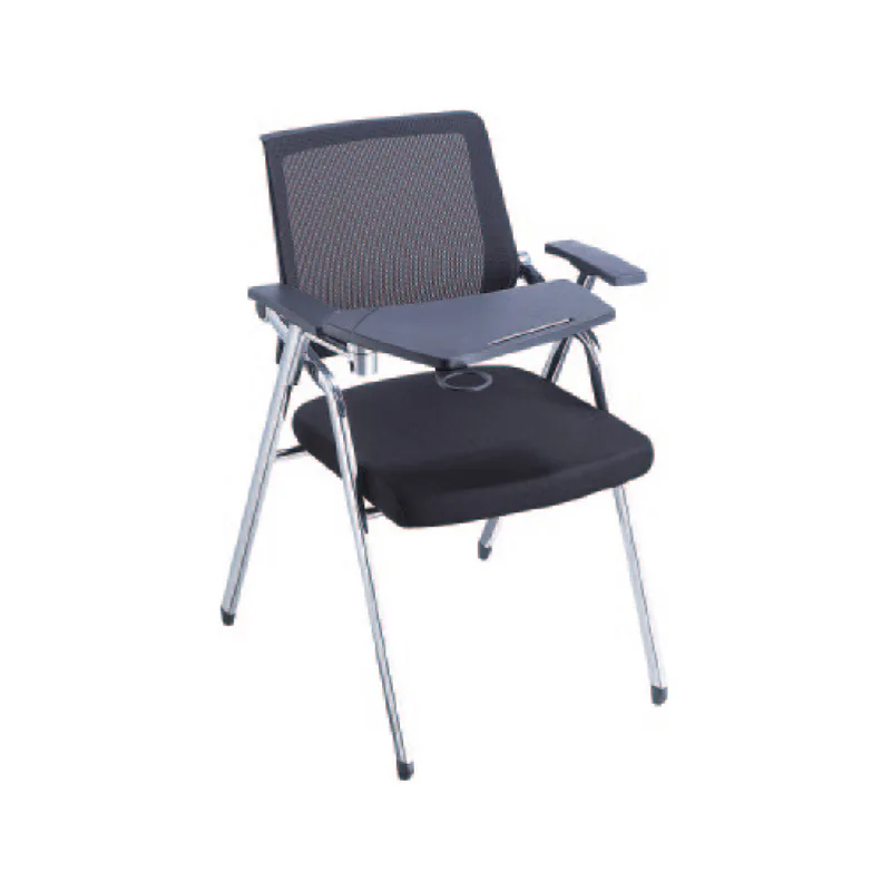 Folding training chair with table board training class table and chair integrated