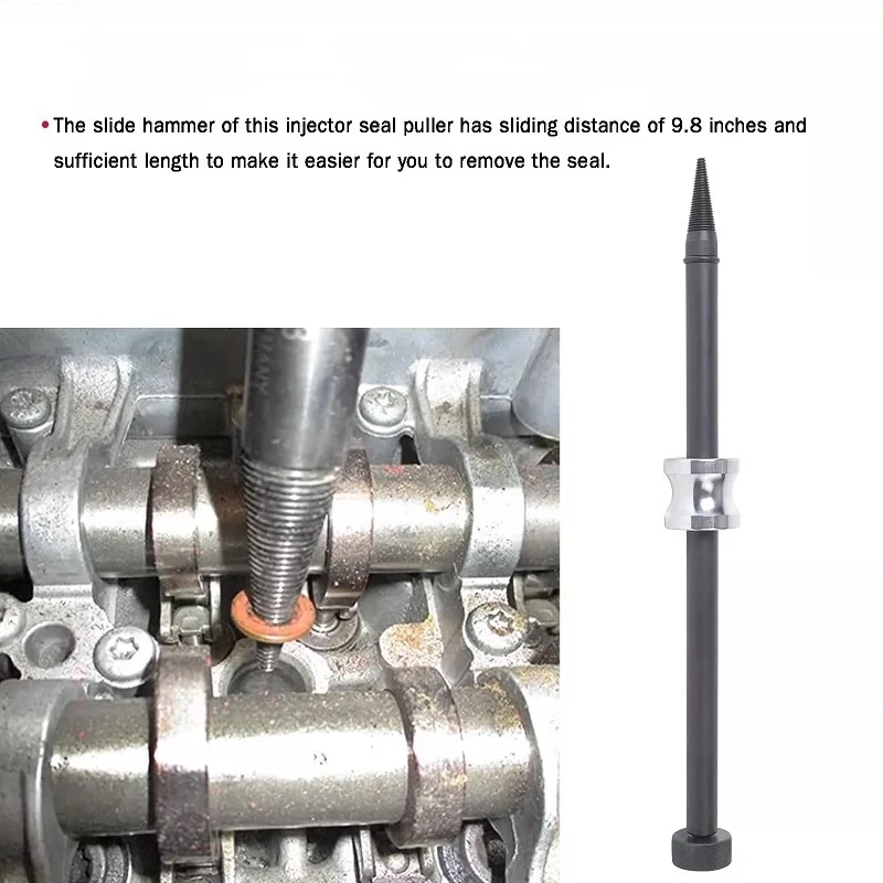 

Diesel Injector Sealing Copper Washer Removal Tool for 5-15mm Copper Gasket Puller