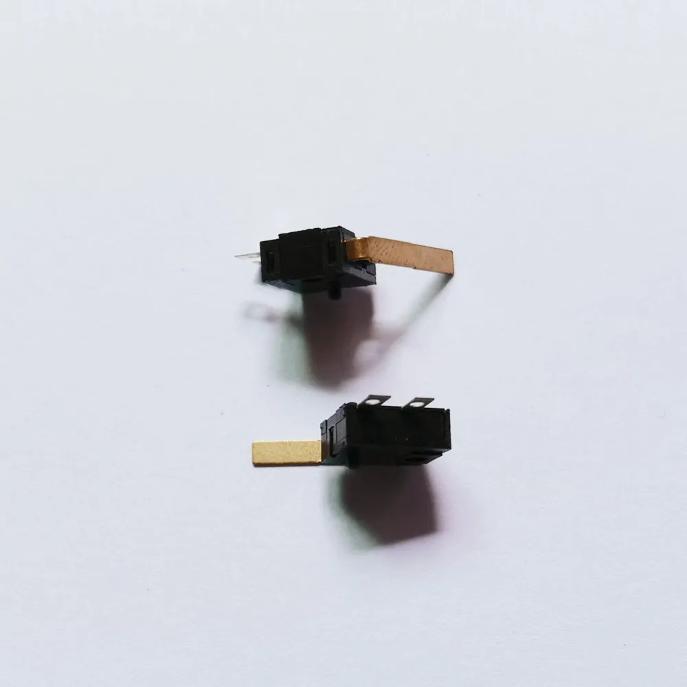 Original new 100% import handle normally open silent micro switch metal handle small micro limit stroke switch with hole