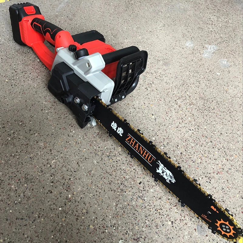 16'' High Power Hand-held Electric Chainsaw Power Tools Cordless Chainsaw For Cutting Woods