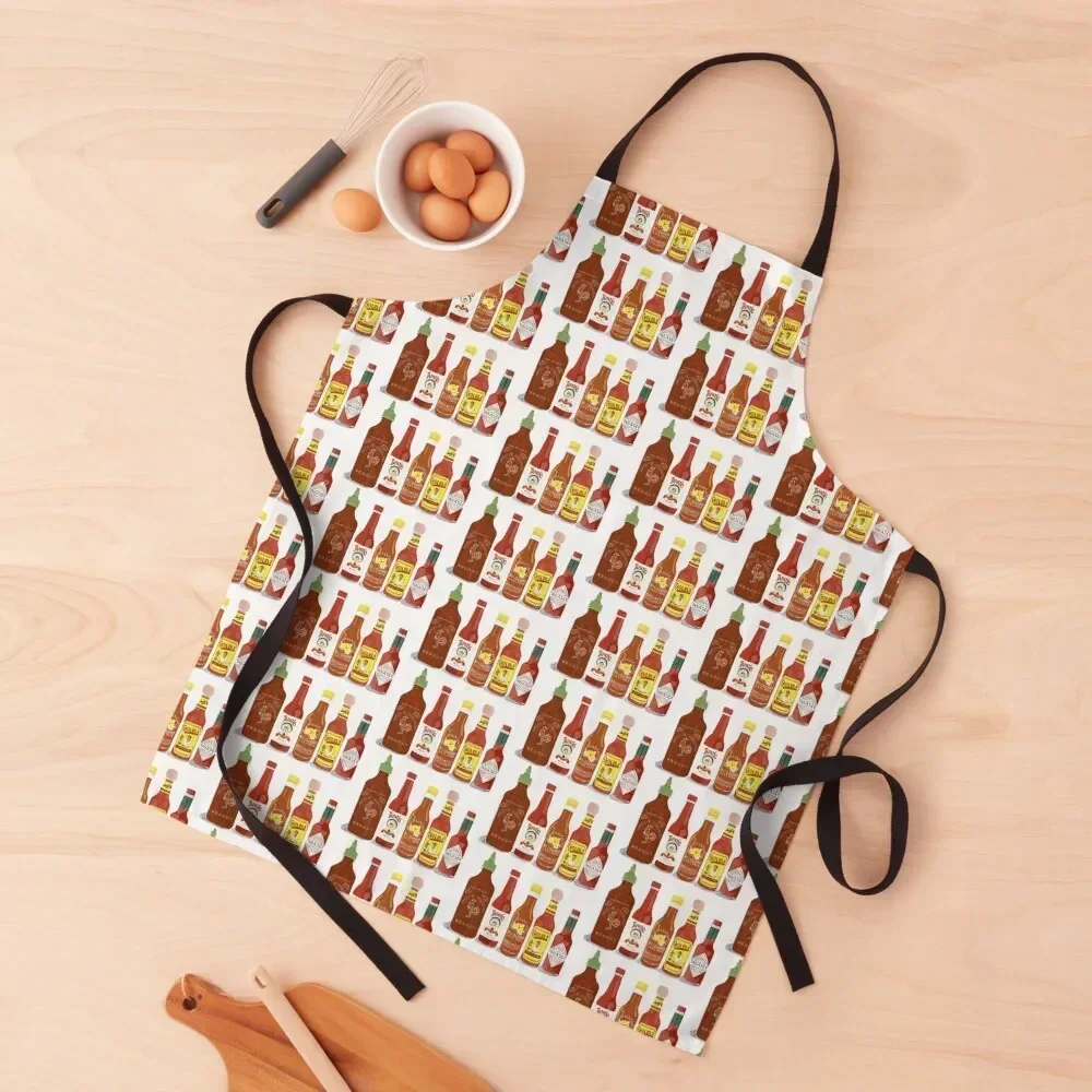 

Hot hot hot sauce Apron kitchen item Kitchen Women Household Items Useful custom women's kitchen Apron