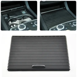 Interior Car Center Console Shutters Cup Holder Slide Roller Blind Cover For Mercedes Benz ML GL GLE GLS W166 W292 2012-2018