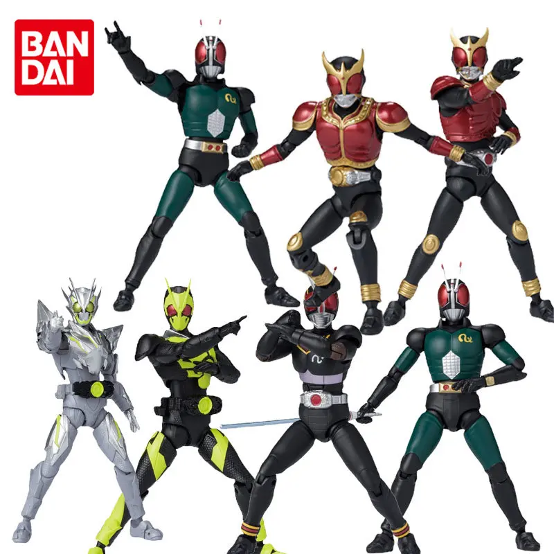 

Bandai Original SHODO Shokugan Kamen Rider XX1 Kuuga Hopper Black Anime Action Figures Toys for Boys Girls Kids Gift