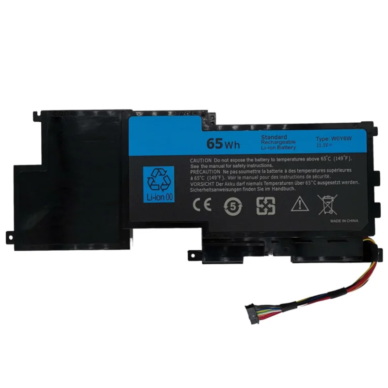 New 11.1V 65Wh WOY6W W0Y6W Laptop Battery for Dell XPS 15-L521X 03NPC0 09F233 3NPC0 9F233 6Cell