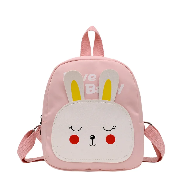 Neue Cartoon Hase Schult asche niedlichen Tier Kinder Rucksack wasserdicht Nylon Material Rucksack lässig leichte Baby tasche