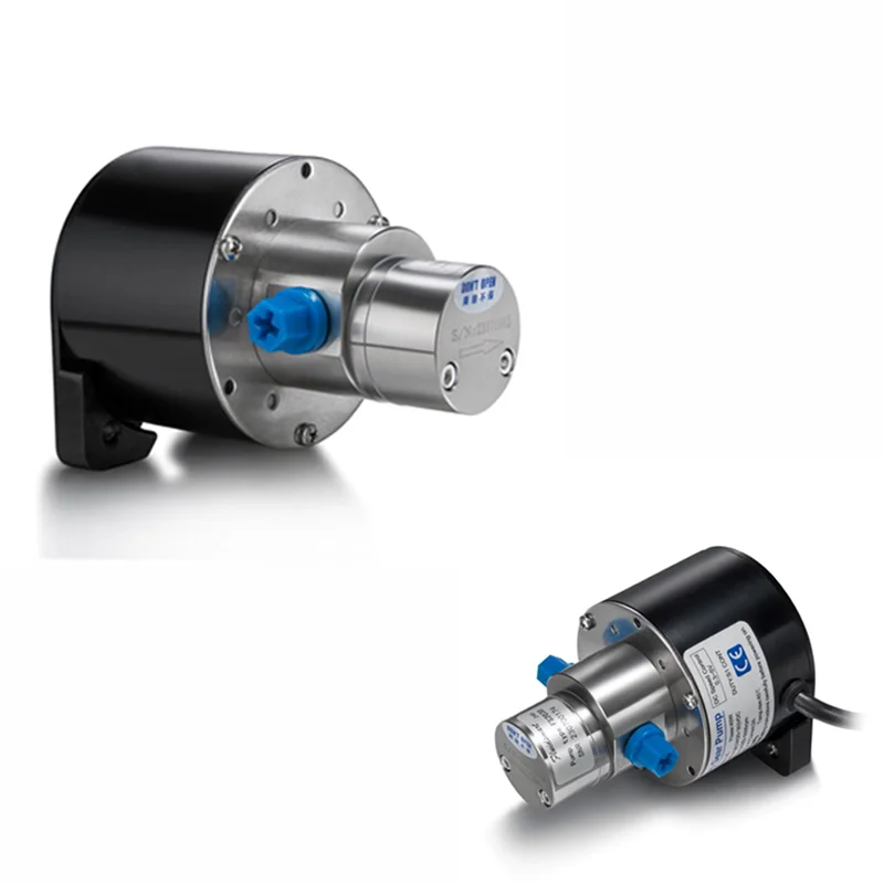 Fluidsmart FSG206D 2LPM 8bar Magnetic Micro Pump Gear with Brushless Motor 24V Oilless Small Gear Water Pump