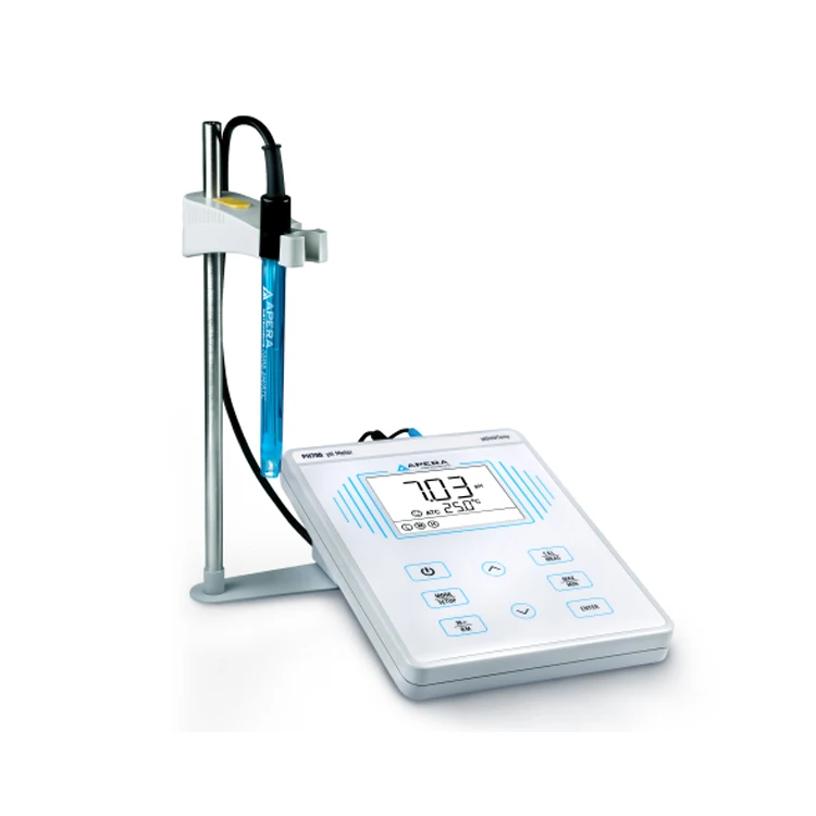 PH700 Affordable Desktop PH Meter, Laboratory Water Solution Acid Meter, Multi-Parameter Water Quality Analyzer