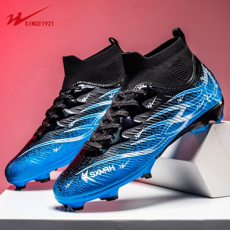 

Футбольные бутсы для взрослых, тренировочные, мужские и женские, с длинными шипами, противоскользящие, дышащие, для матчей