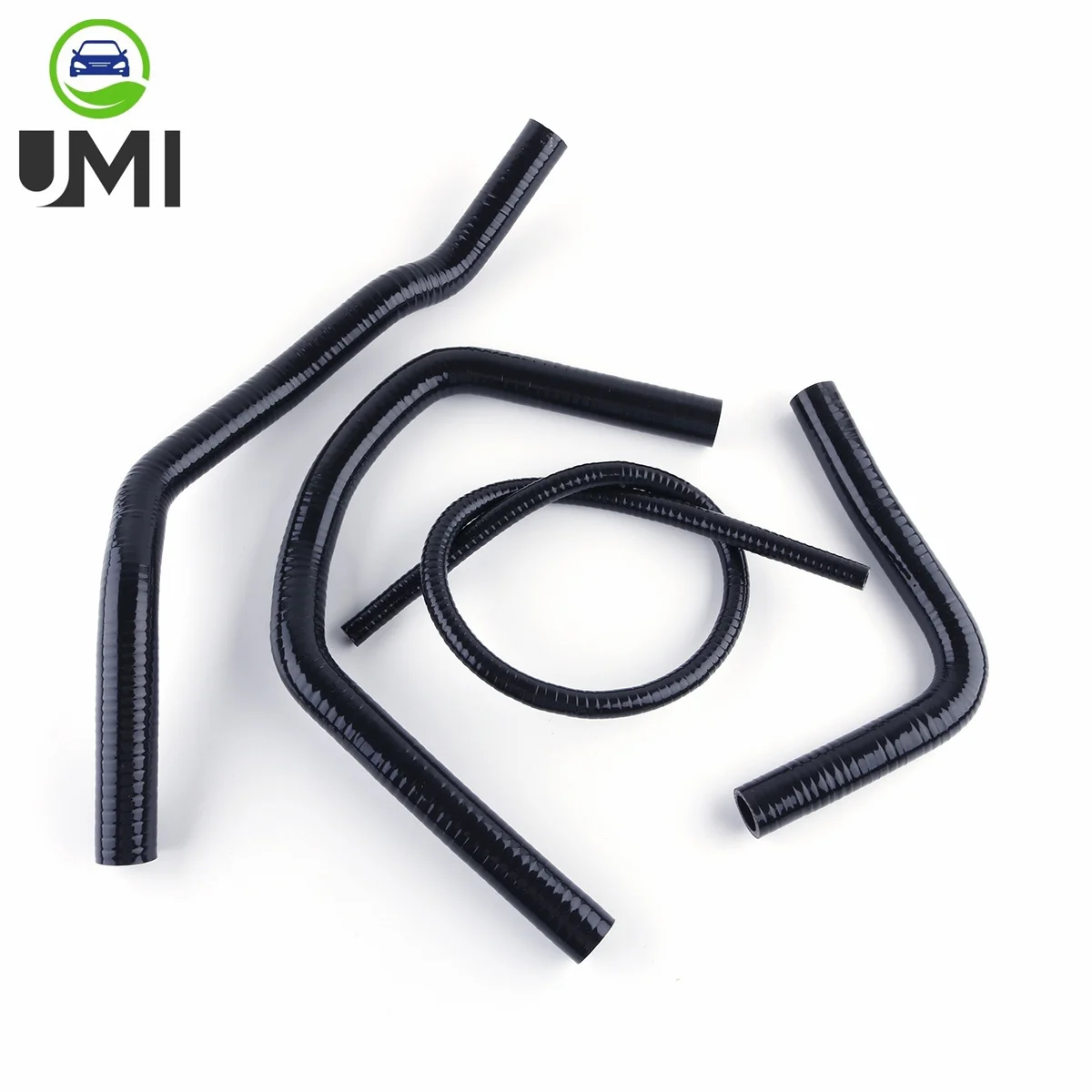 4PCS 3PLY For 1987-2006 Yamaha Banshee 350 YFZ350 Silicone Hose Radiator Coolant Pipe Piping Tube Tubing Duct Set Kit 1988 1989