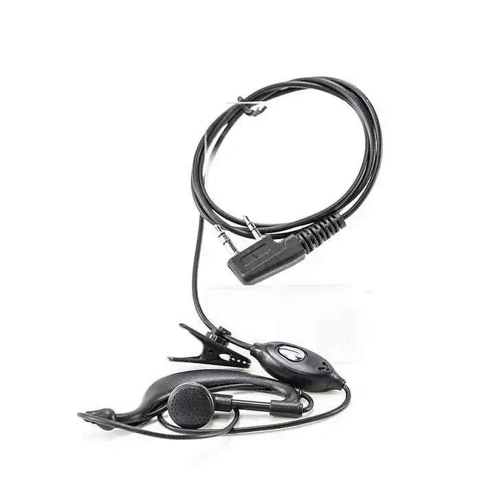 

2 шт. дешевые наушники Ham Baofeng UV5R Uv-82 рации ETA-001 гарнитуры двустороннее радио рация гарнитура с шумоподавлением