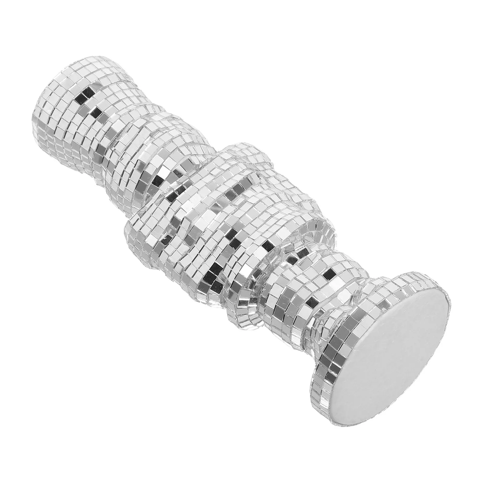 

Reflective Disco Nutcracker Soldier Ornament Unique Mirror Ball Xmas Party Decoration Reflective Glass Finish Versatile