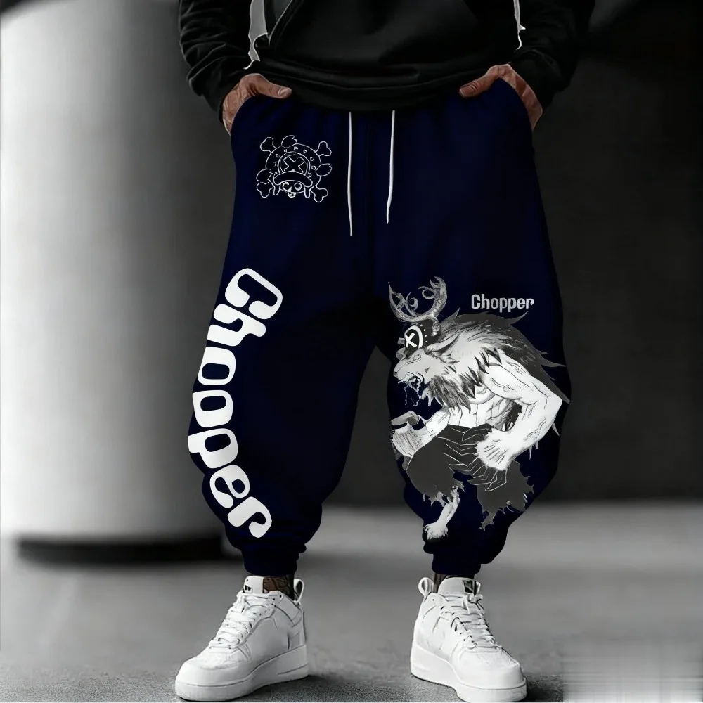 One Piece Tony Chopper Joggingbroek Heren Sportbroek Joggers Casual Anime Print Streetwear Oversize Broek Nieuwe Herfst Winter