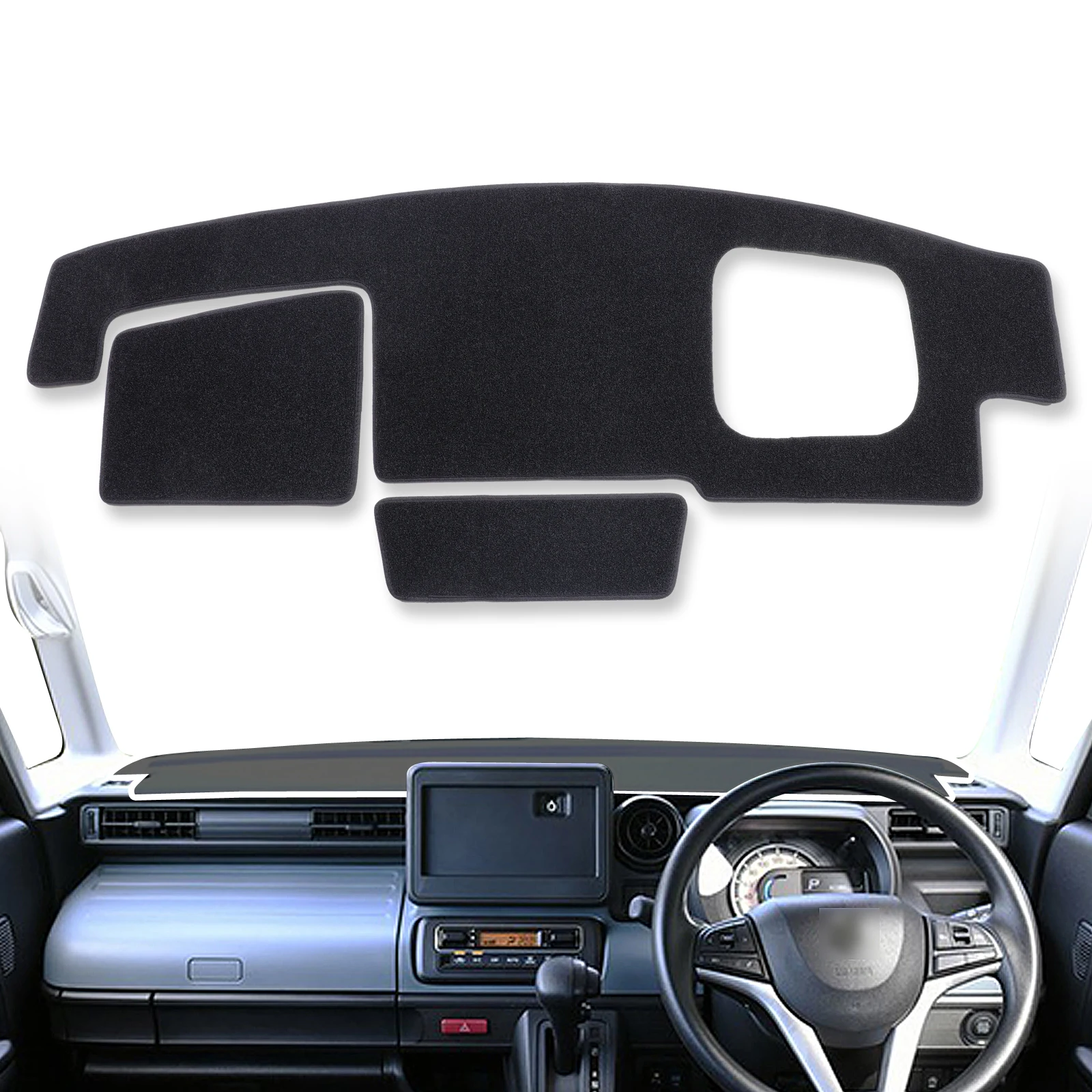 

for Suzuki Spacia MK54S MK94S Custom 2024 2025 Car Dashboard Mat Sunshade Protective Carpet Dash Pad Dashmat Accessories