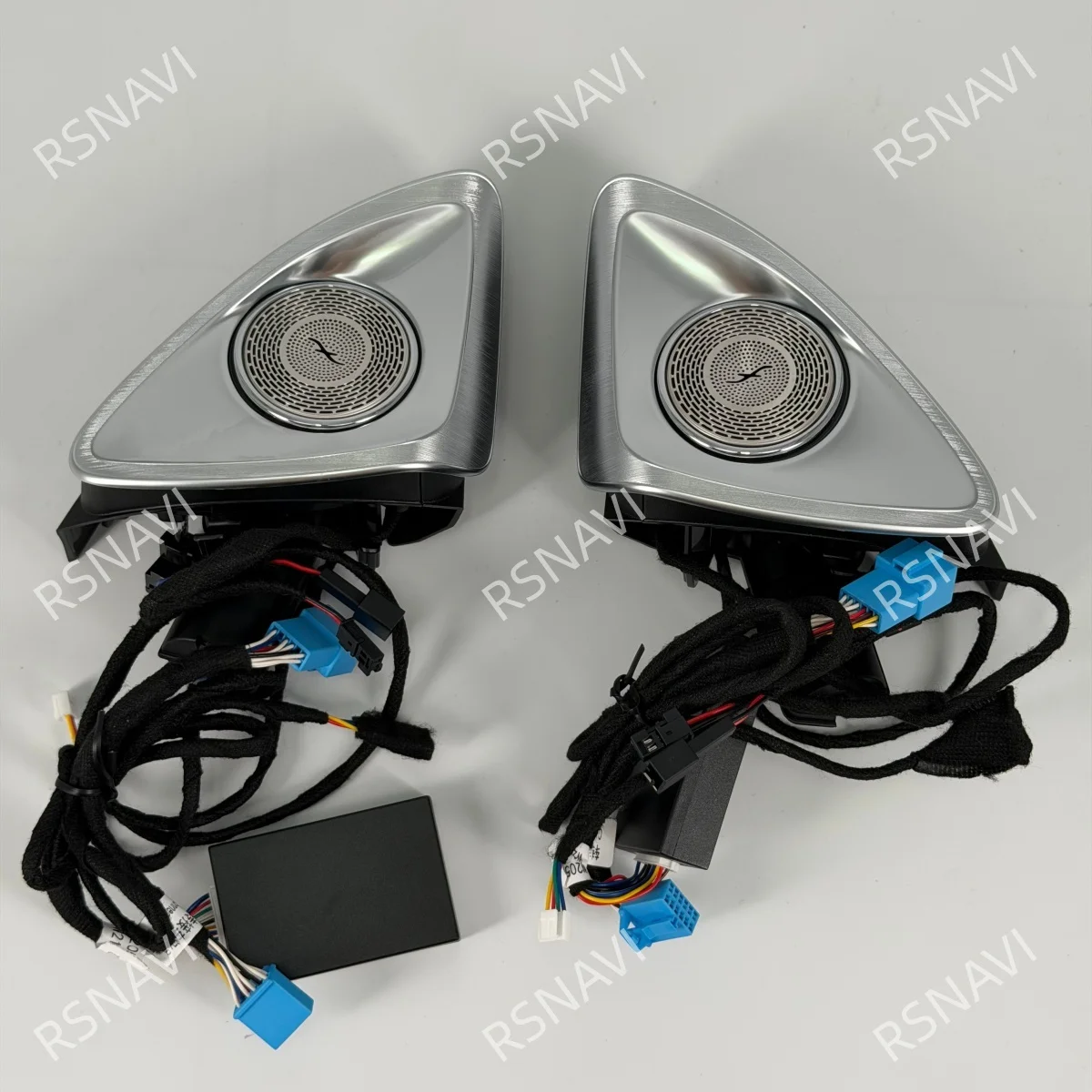 For Benz W205 W206 X253 GLC W213 W214 W222 W223 W167 W177 GLB X247 GLA 3/64 Colors 4D Tweeter Rotating Speaker Car Accessories