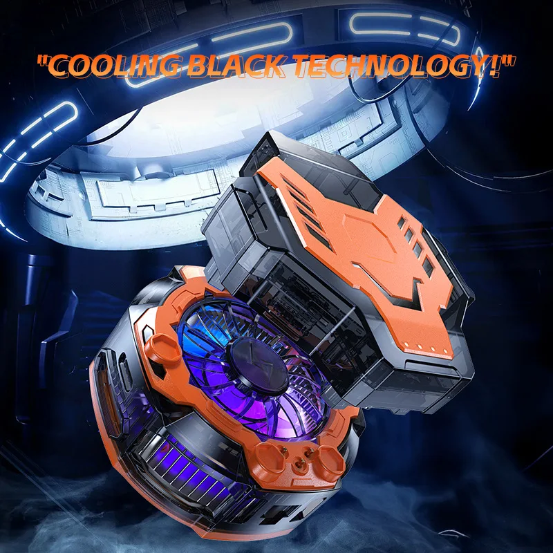 

P80 Phone Cooler Semiconductor, AI Smart Temperature Control with Triple Frosting Modes, Mobile Phone Radiator Fast Cooling