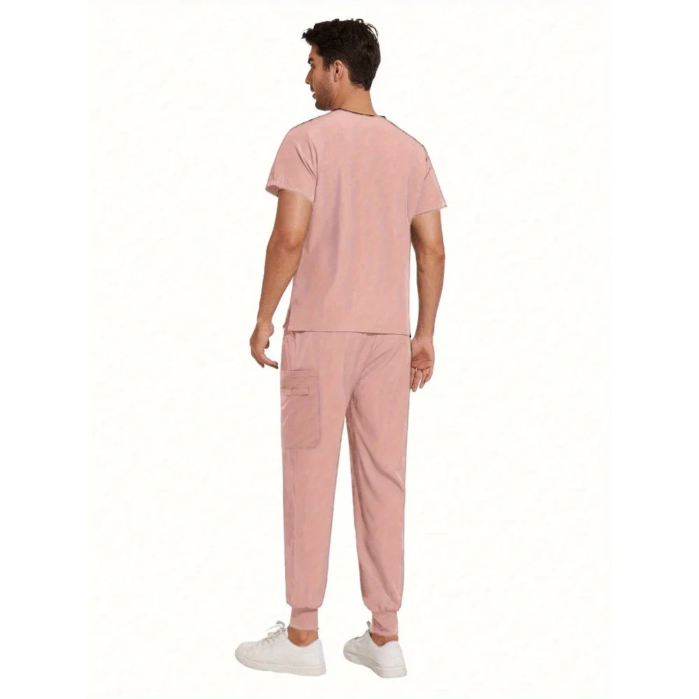 Vendita calda Uniformi ospedaliere antirughe Pantaloni da lavoro all'ingrosso Scrub Uniformi da infermiera Set da infermiera unisex