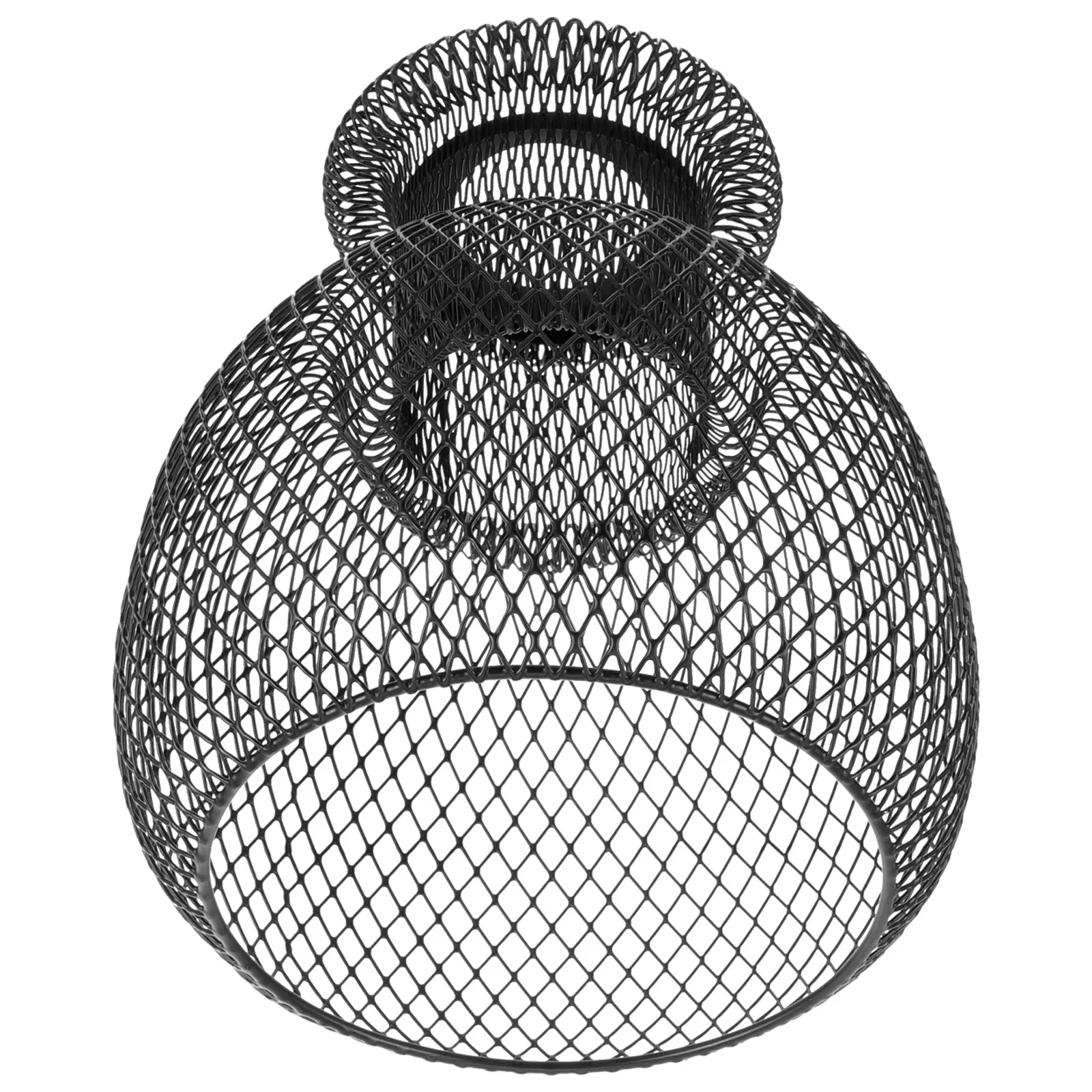 

Pendant Light Shade Hollow Iron Cage Lamp Cover Durable Guard for Pendant Light Bulb Lighting Accessories Lamp Shades