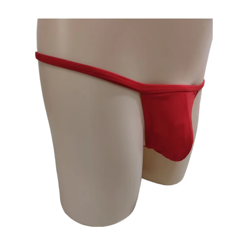 

New Men's Thong Narrow Edge Solid Color Breathable Cotton Thong Sexy