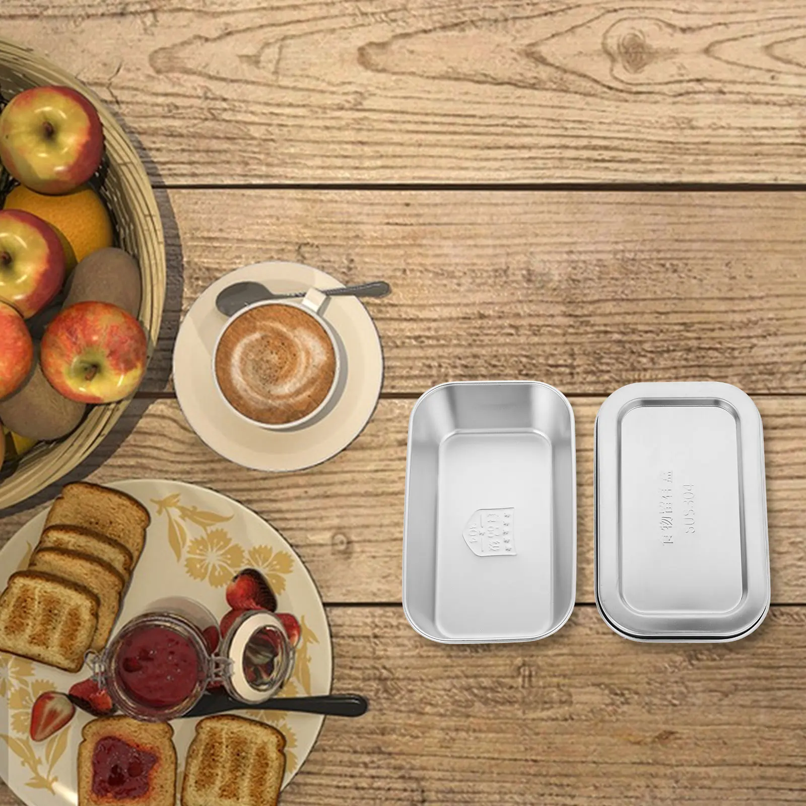 

Stainless Steel Infant Food Box Portable Sauce Holder Mini Storage Case Dry Food Fruit Fresh Container Kitchen ganizer Eco