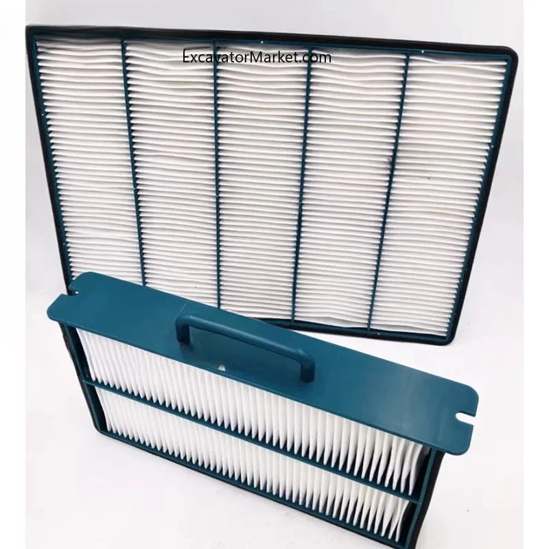 Excavator Accessories Lingong 135/150/210 Air Conditioning Filter, Air Conditioning Filter, Air Conditioning Filter