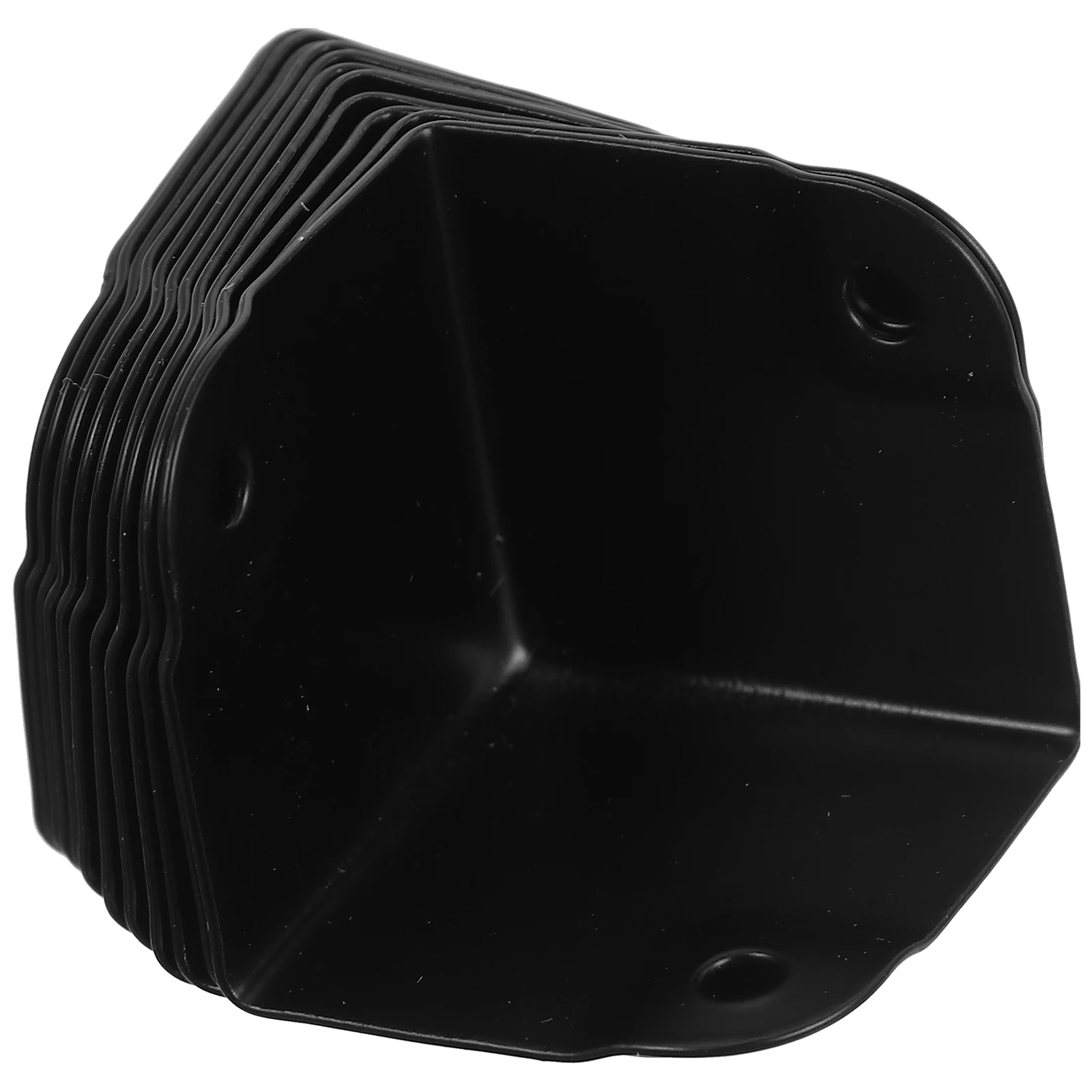 

12 Pcs Corner Protectors Simple Edge Guards Protective Covers for Stage Speakers Jewelry Boxes Wood Cabinets