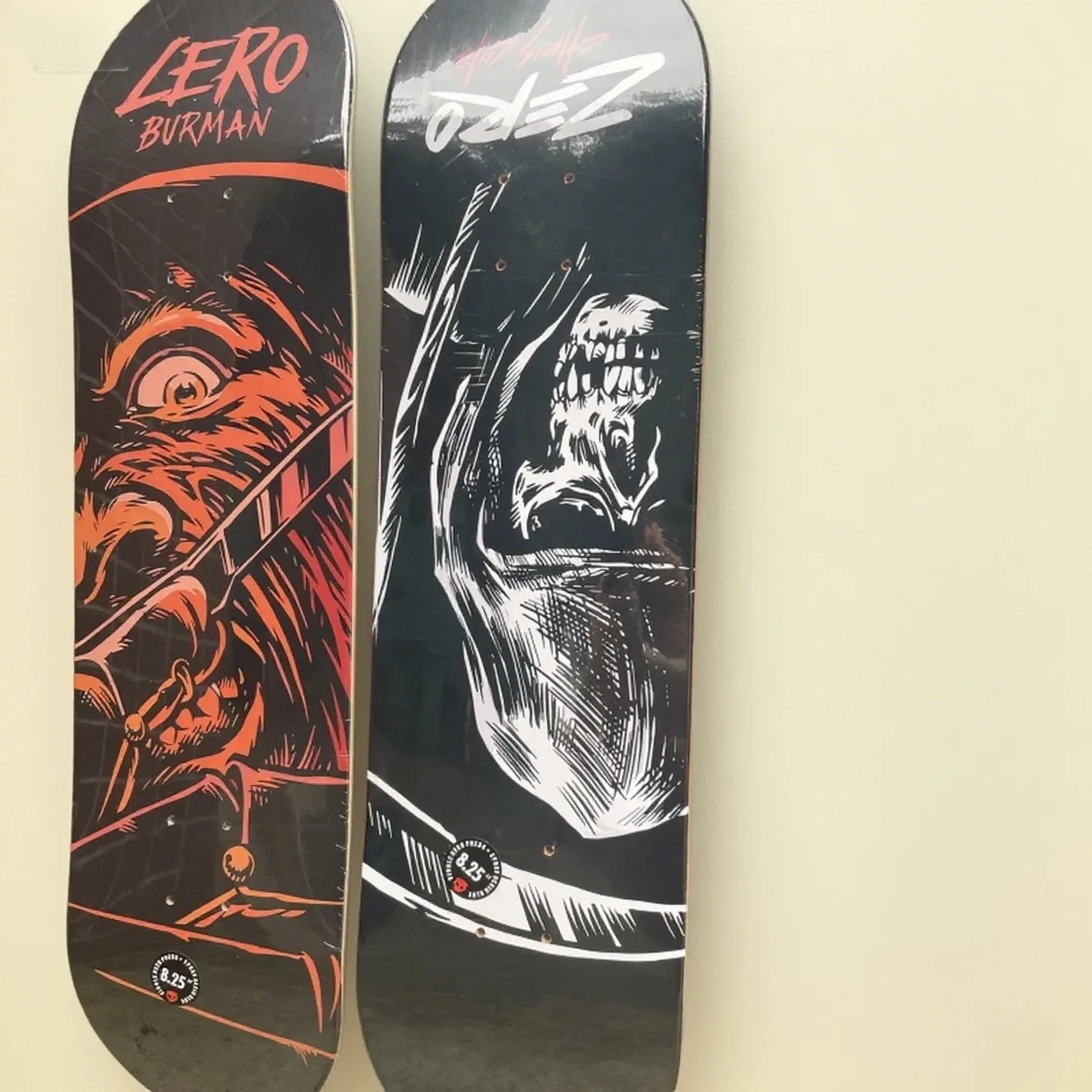 Mazzo da skateboard Zero – Acero canadese al 100%, 7 strati, diverse dimensioni (7,75/8,0/8,25/8,5 pollici), doppio bilanciere, include Griptape
