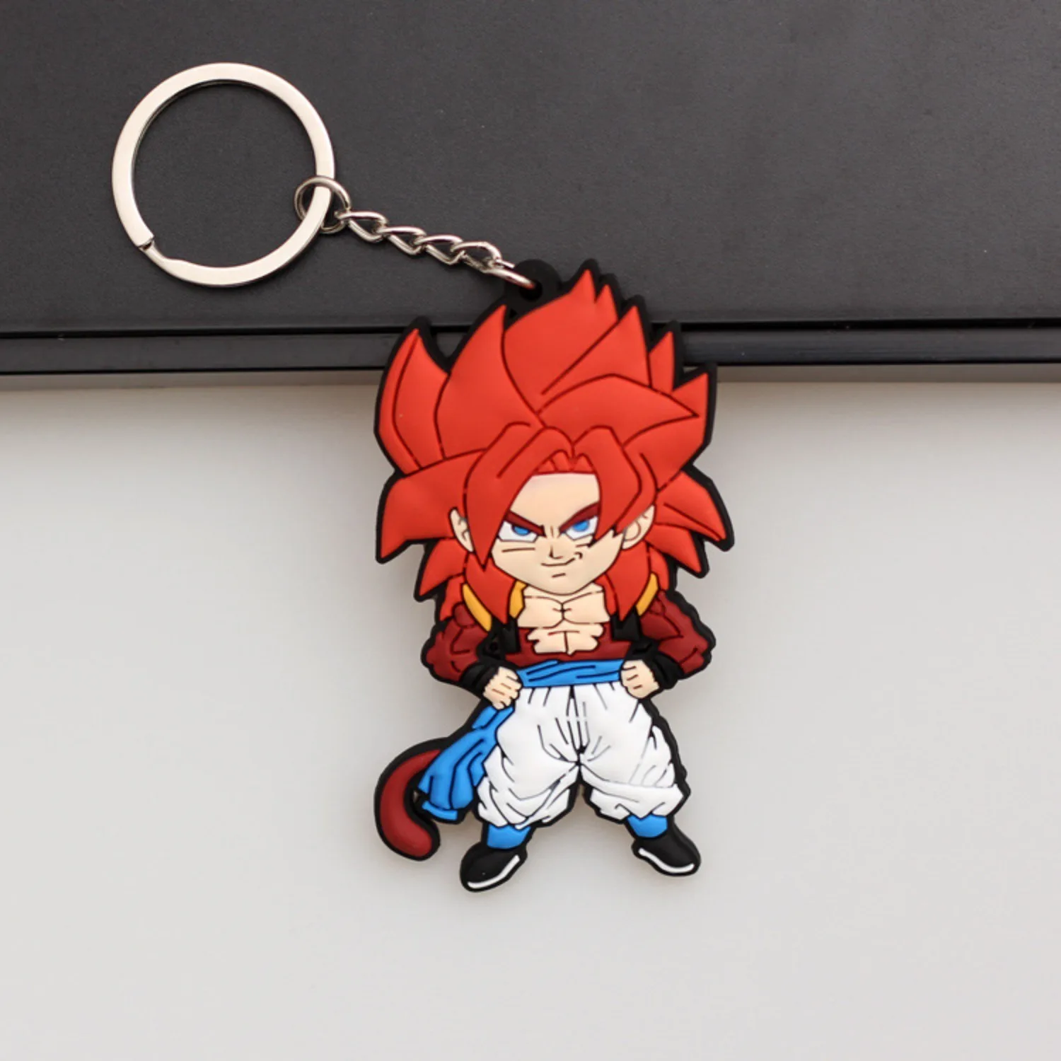 Dragon Ball Anime PVC Doll Cars Keychain Pendant for Men and Women\'s Universal Decorative Products Accessory Birthday Gift