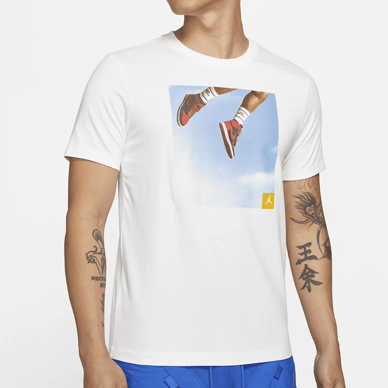 

Оригинальная сезонная новая мужская дышащая футболка Nike для спорта и отдыха с короткими рукавами DA9895-100