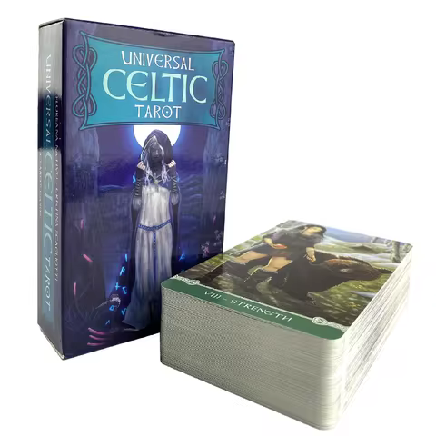 New Tarot Deck Oracles Cards Mysterious Divination Universal Celtic Tarot Cards For Women Girls Cards G