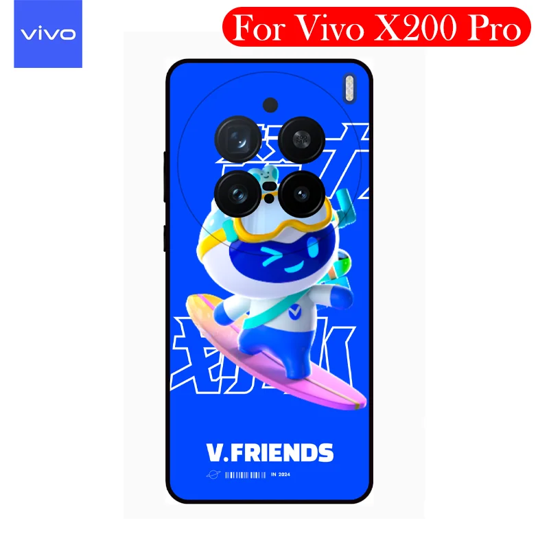 

Оригинальный чехол для Vivo X200 Pro, задняя крышка с подушкой безопасности