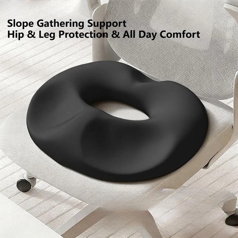 

Подушка из пены с эффектом памяти для защиты копчика, с вырезами, для облегчения послеоперационной боли, эргономичная, дышащая, комфортная, поддерживающая