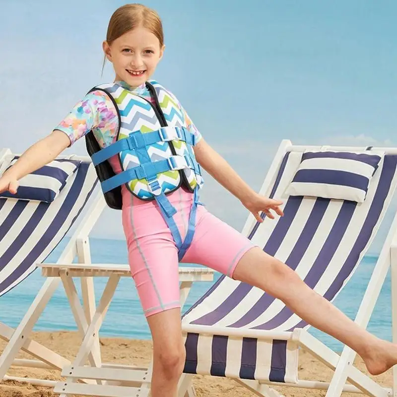 

Swim Vest For Kids Floatation Suit Buoyancy Jackets Kids Floats Swim Trainer Breathable Swimwear Float Jacket Safety Comfort