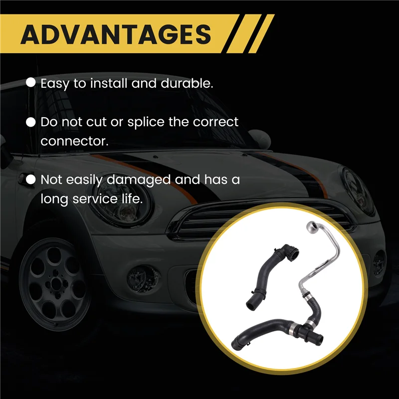 Набор возвратных шлангов охлаждающей жидкости Superior-Turbo, шланг возврата резервуара для воды, шланг охлаждающей жидкости для Mini Cooper