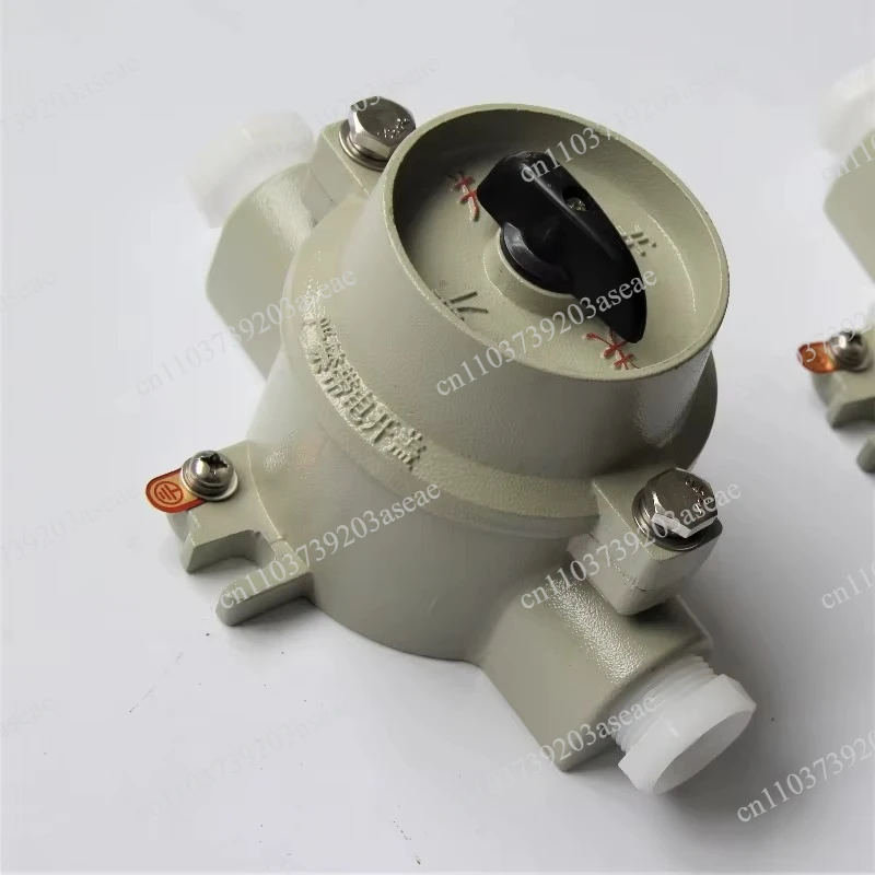 Super 220V/380V Explosion-Proof Safety Interlock Switch Aluminum Alloy Housing IP65 Waterproof Corrosion-Resistant Industrial Ex