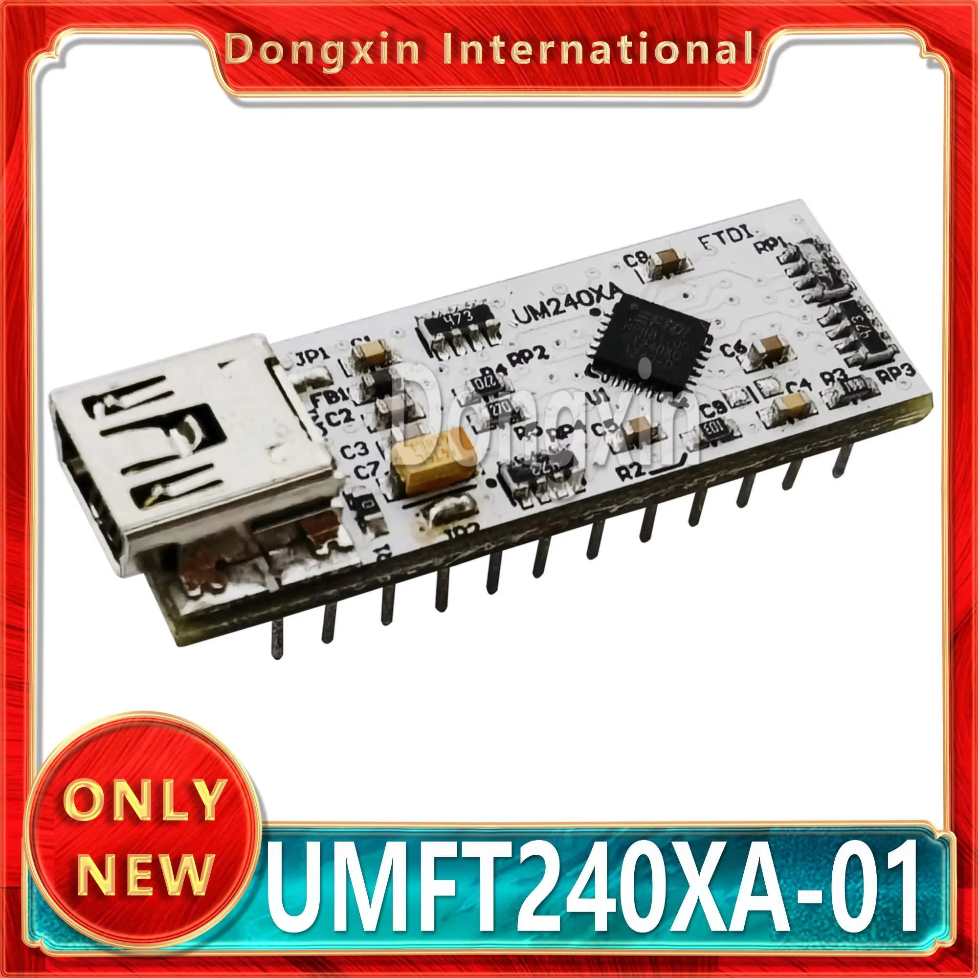 Official FTDI UMFT240XA-01 FT240XQ USB to 8-bit FIFO 0.3 inch wide module