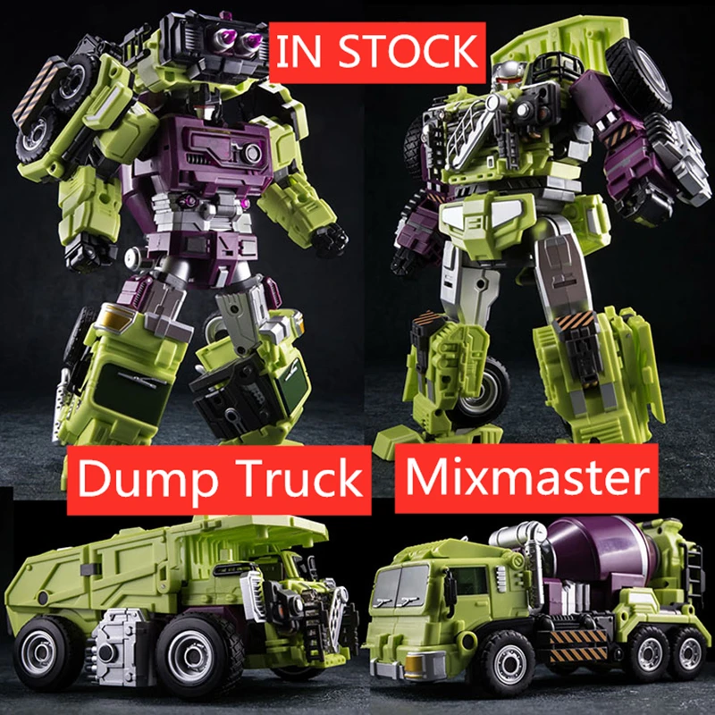 Big Discounts DABAN   Devastator Scrapper Hook Mixmaster Scavenger Bonecrusher Long Haul 6IN1 Action Figure Robot