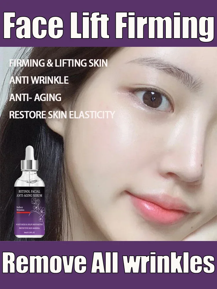 

Pure Hyaluronic Acid Anti-Wrinkle Serum Firms Facial Skin Lifts Fine Lines Moisturizing Nourishing Anti-Aging Serum Skin Care