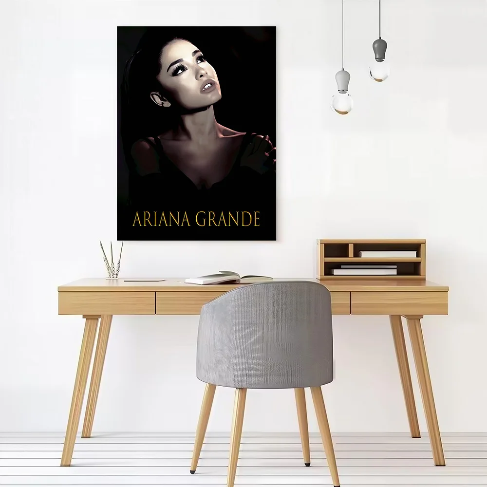 Ariana Grande Printed Canvas Poster Personalized High Quality Wall Art Paintings for Decor Living Room Decoration Bedroom Mural