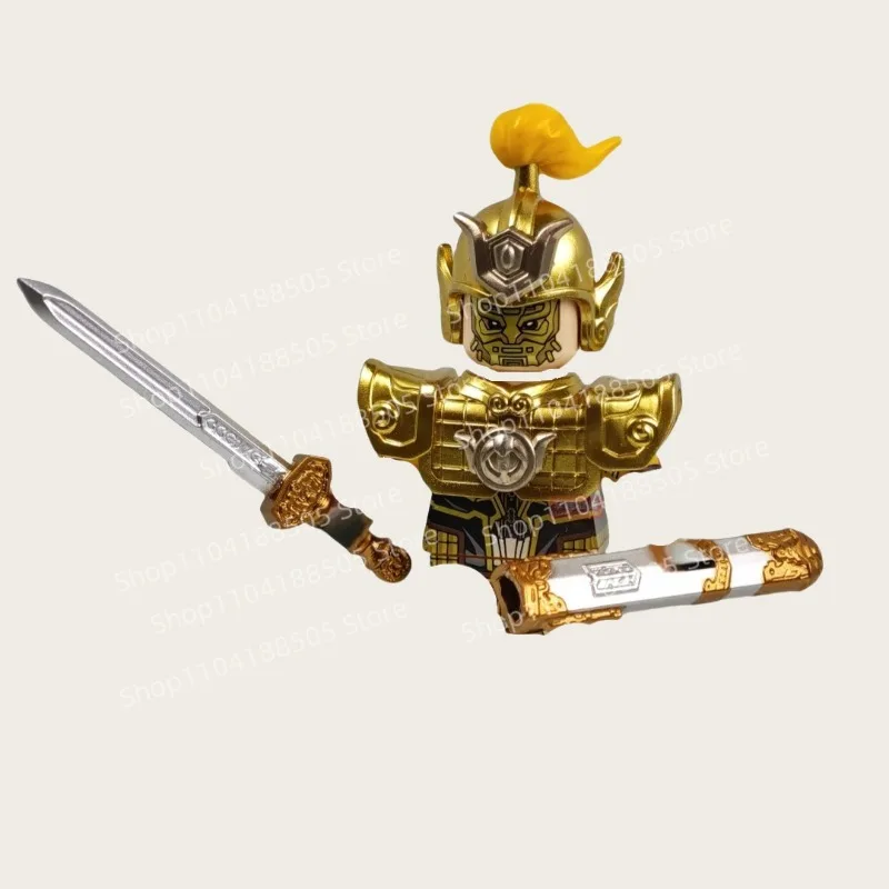 Bloques de construcción MOC, muñecas generales, soldados, accesorios para armas, juego de moda para niños, juguetes de colección de rompecabezas, regalos navideños