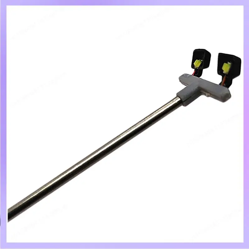 N83R 50 Stücke 2Led Straßenlaterne Maßstab 1:100 Ho Straßenlaterne Landschaft Mini Laternenpfahl Für Sandtisch Modell 2