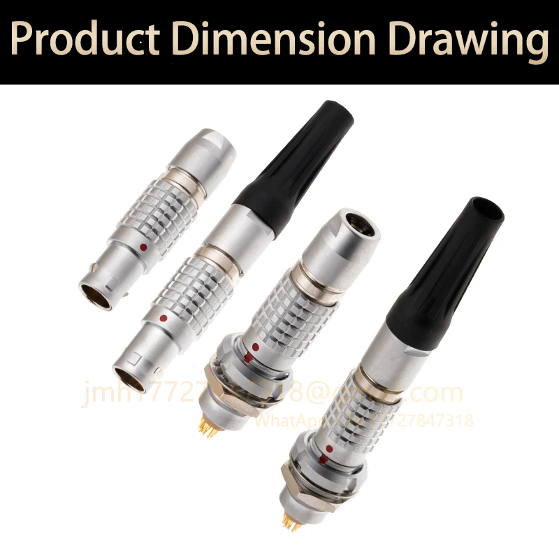 0B.1B。 FGG FHG plug EGG. ECG EEG socket, 2-16 pin push-pull self-locking Metal connectors,