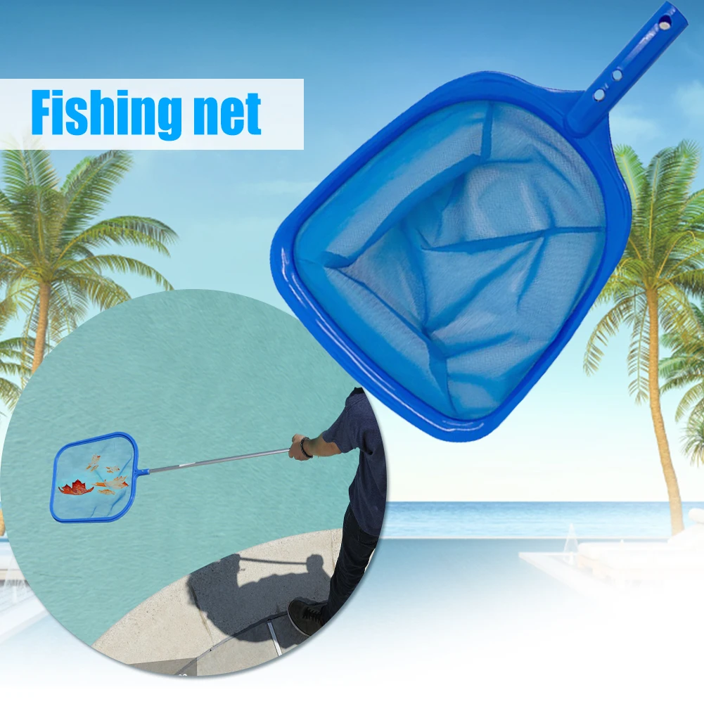 Swimming Pool Sweeping Net Telescopic Swimming Pool Cleaning Net Detachable Lightweight Multifunctional Debris Tools Accessories