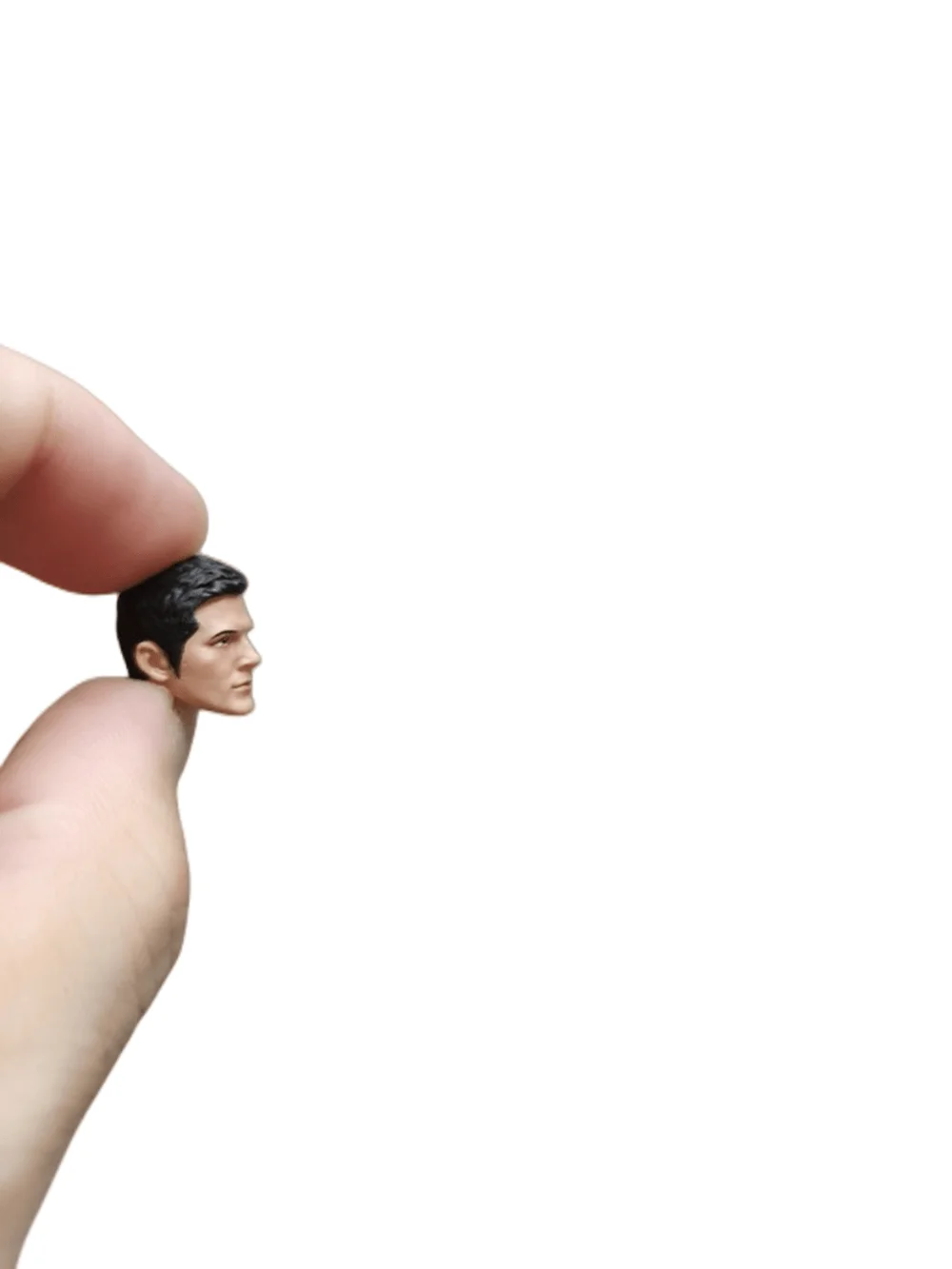 1/18 escala cabeça escultura estrela europeia jensen acles soldado masculino modelo pvc curto cabelo preto 3.75 Polegada figura de ação corpo boneca