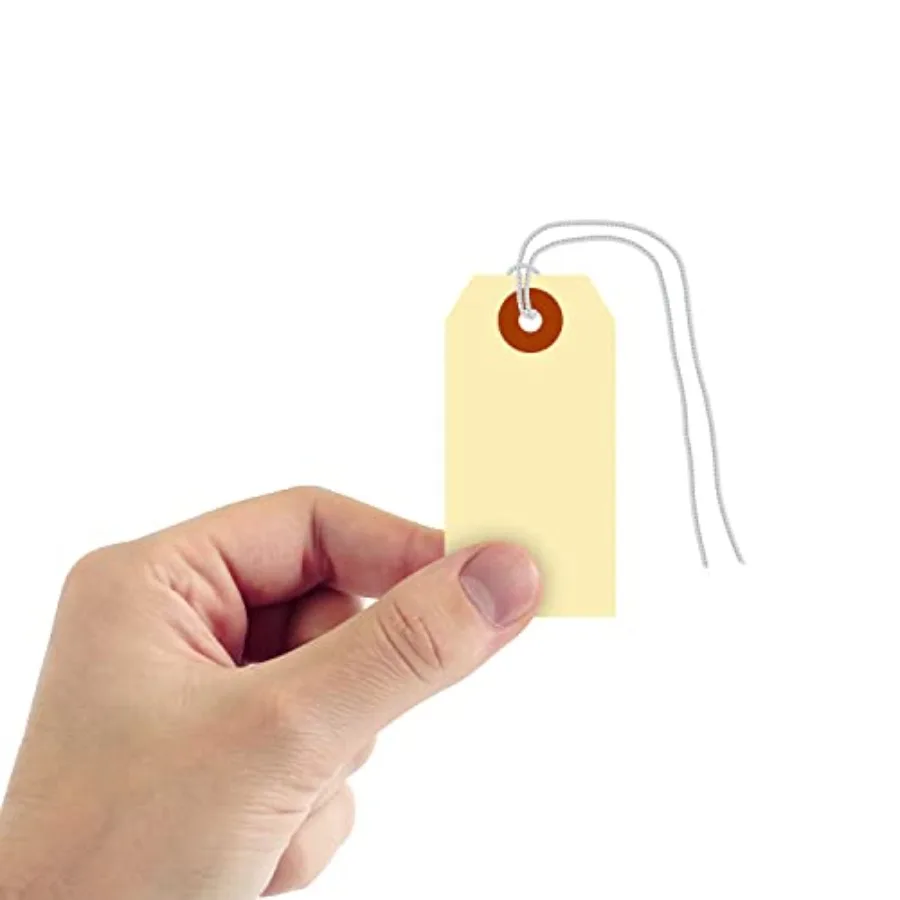 Blank Shipping Tags Pack of 1000 Manila Cards