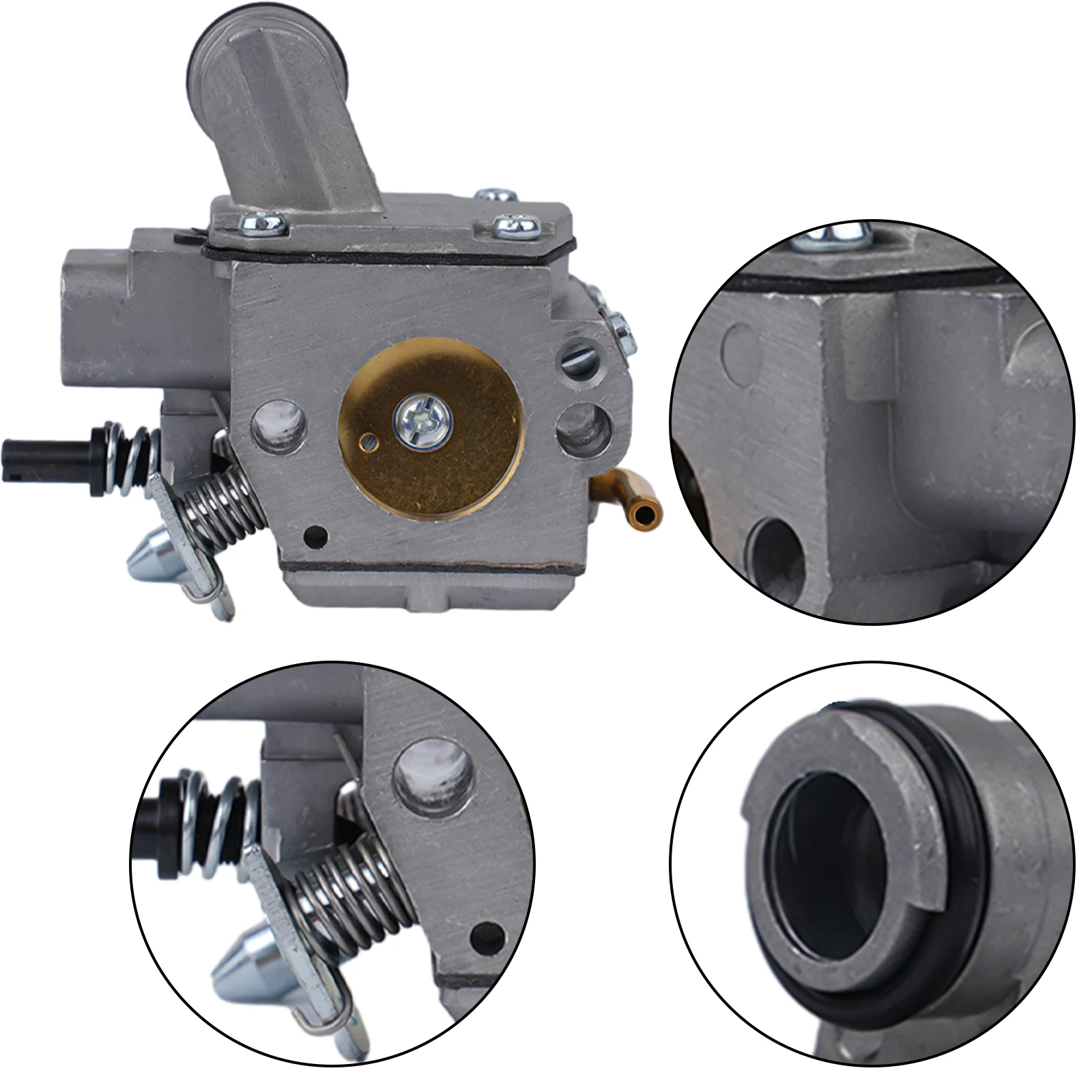 

1pcs Metal Carburetor Suitable For MS341 MS361 For HD-34A 1135-120-0601 Outdoor Power Equipment Chainsaw Parts