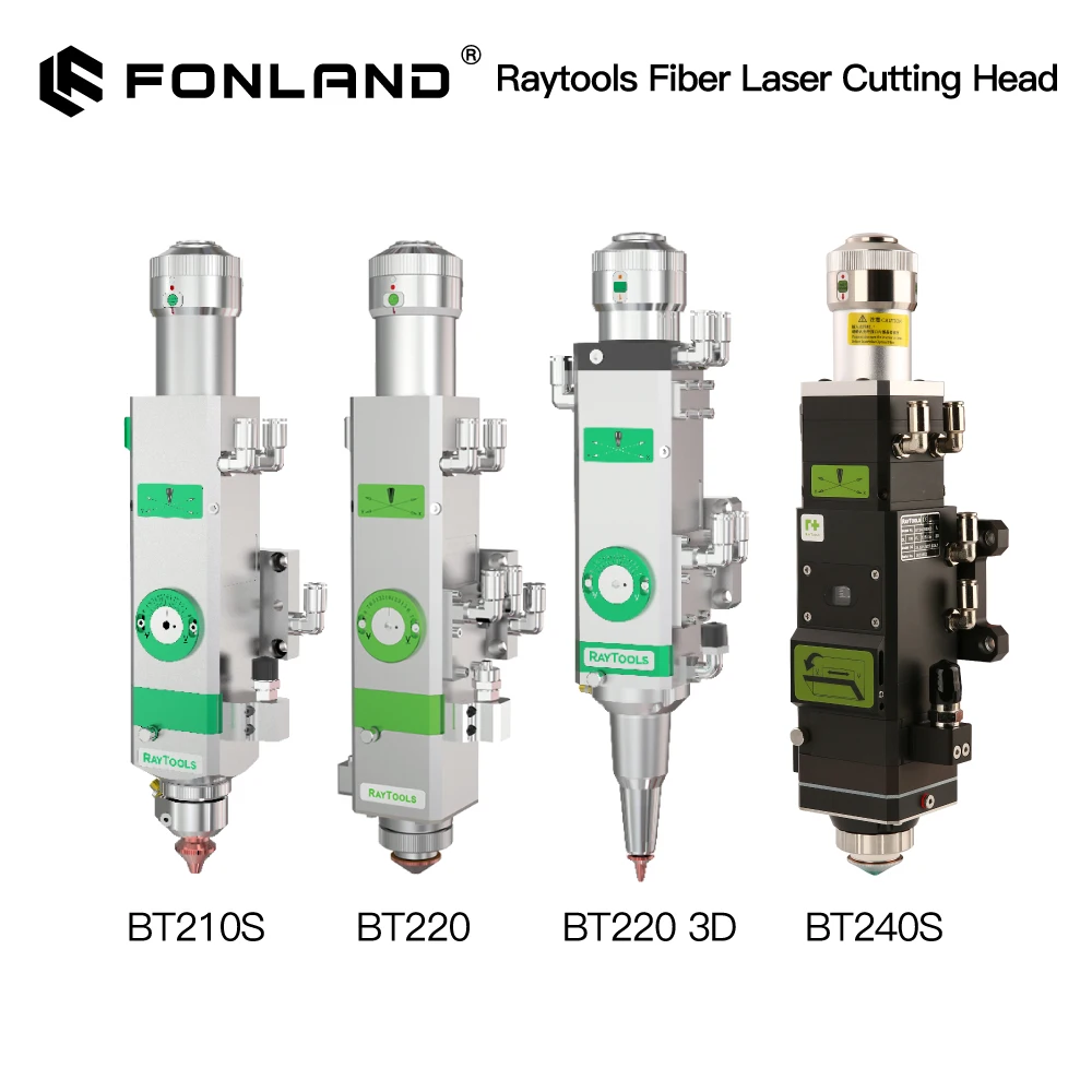FONLAND Raytools BT240S 0-3kWFiber Laser Cutting Head Manual Focus for Raycus IPG Fiber Laser Cutting Machine BT240S/BT220/BT210