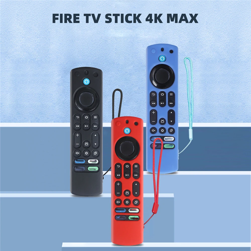 Silicone Remote Controller Cases Protective Covers For Fire TV 4K stick max Remote Control Sleeve for Fire TV 4K stick max