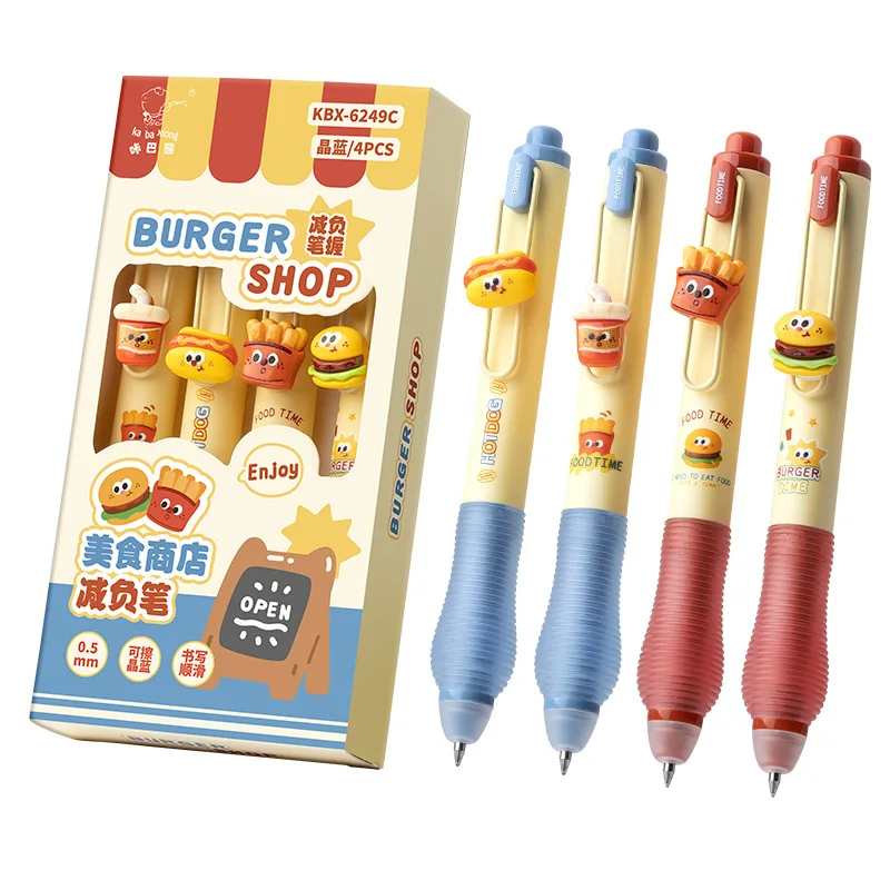 

2025 New Arrival Creative Soft Hold Erasable Gel Pen Quick Drying 0.5mm Pens for Writing Cheap Kawaii Stationery Free Shipping