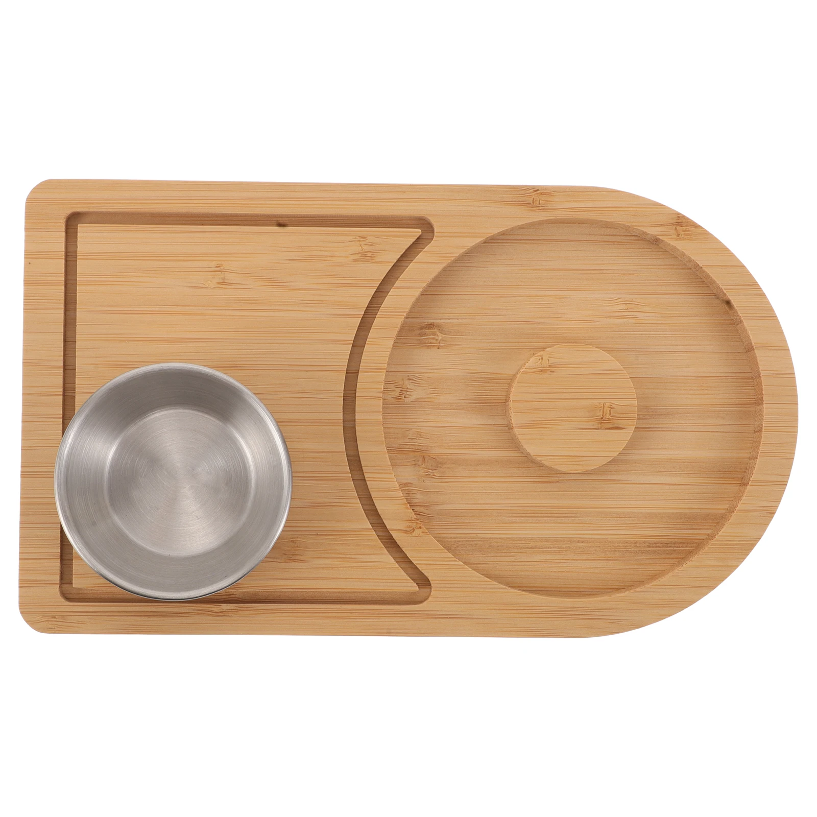 

Bamboo Cocktail Salt For Margarita Design Bartending Accessories Sugar Storage Tool Light Brown Color
