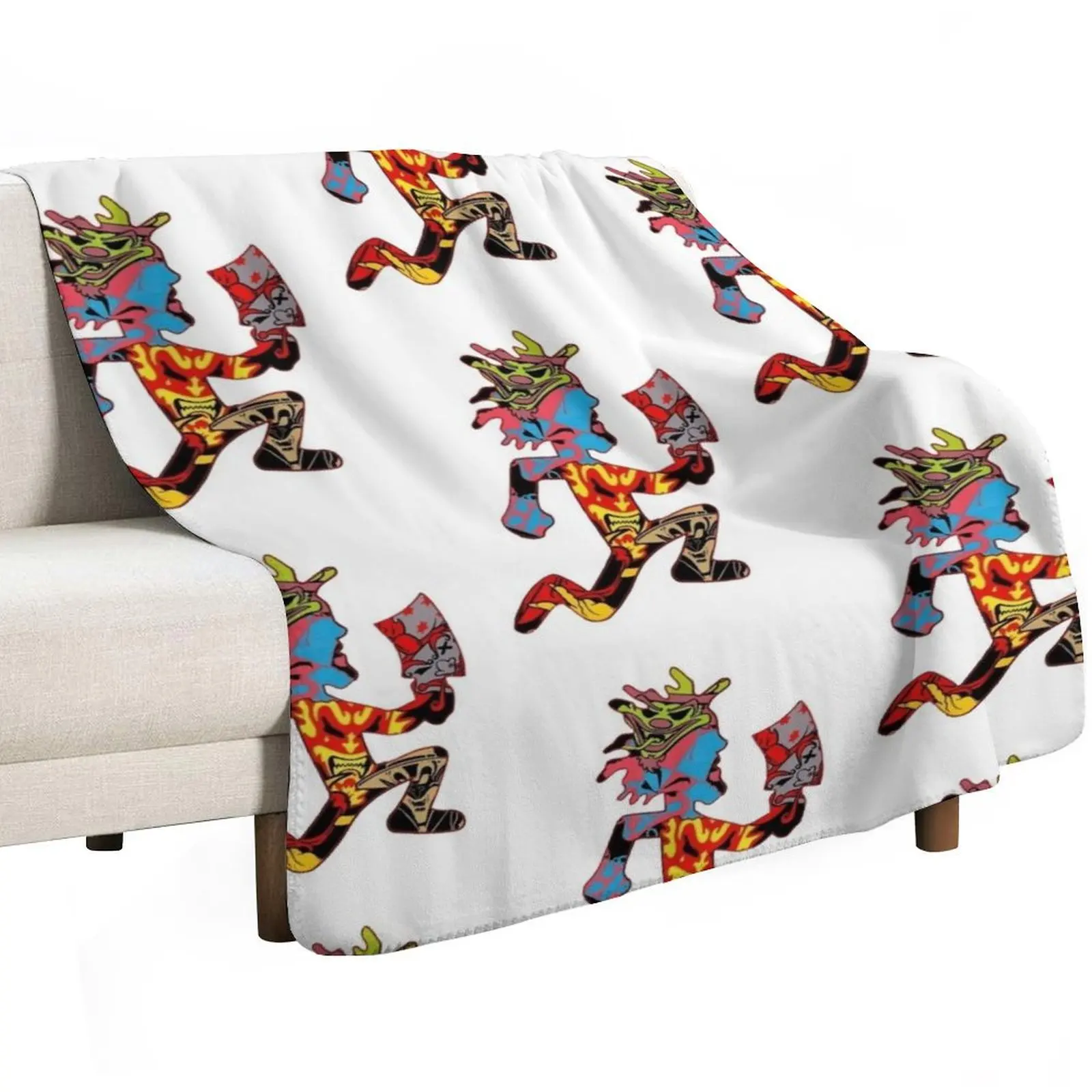 ICP Hatchetman, Joker cards Throw Blanket Polar Bed covers Tourist For Decorative Sofa Thermals For Travel Blankets
